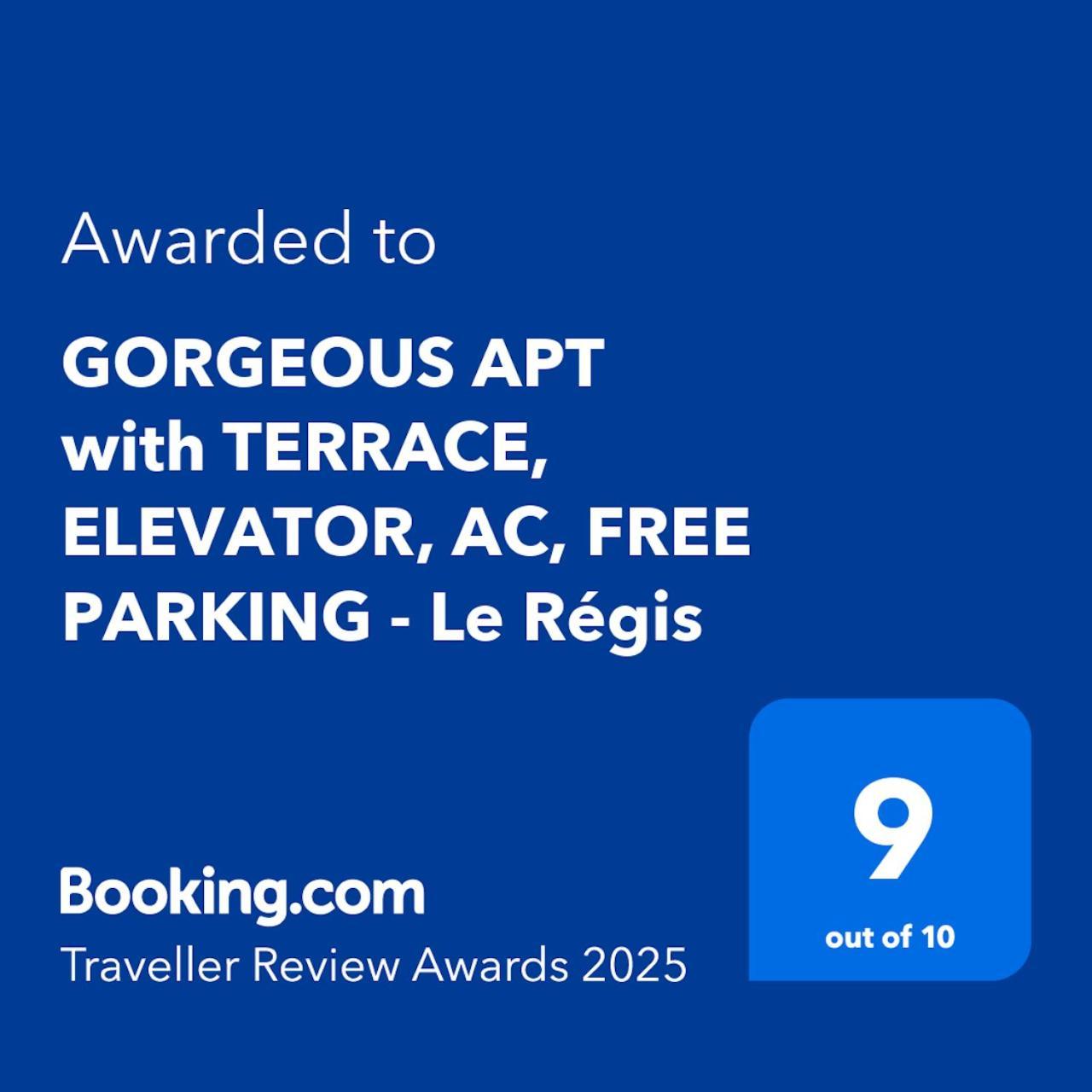 Gorgeous Apt With Terrace, Elevator, Ac, Free Parking - Le Regis Καν-συρ-Μερ Εξωτερικό φωτογραφία