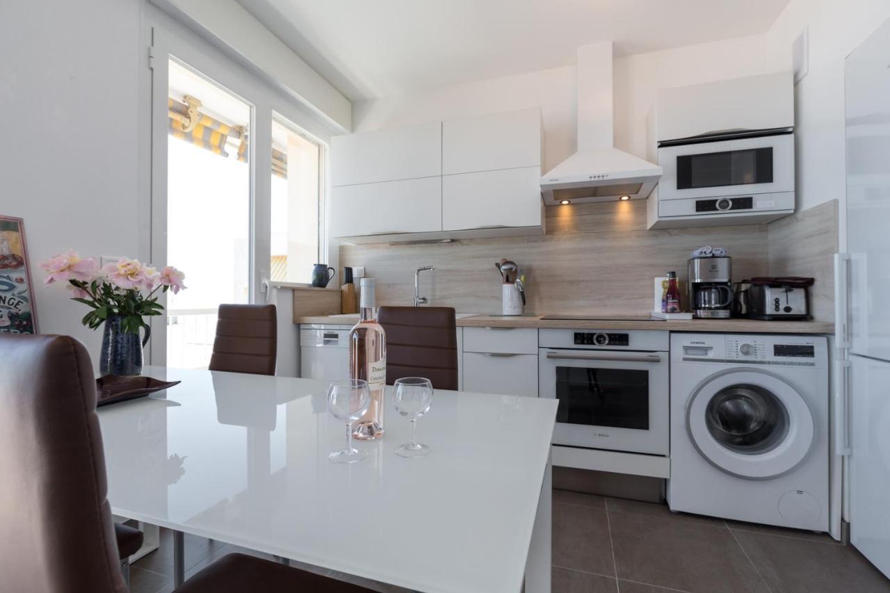 Gorgeous Apt With Terrace, Elevator, Ac, Free Parking - Le Regis Καν-συρ-Μερ Εξωτερικό φωτογραφία
