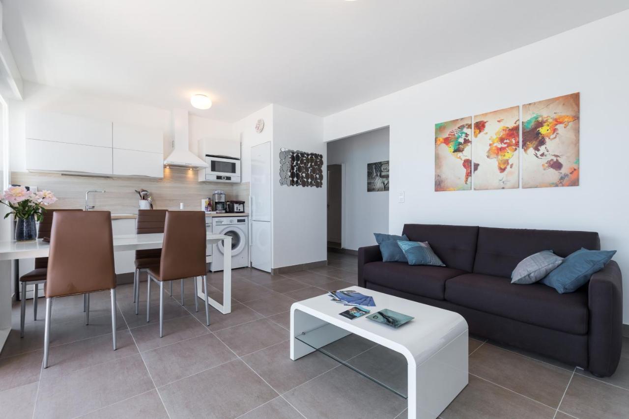 Gorgeous Apt With Terrace, Elevator, Ac, Free Parking - Le Regis Καν-συρ-Μερ Εξωτερικό φωτογραφία